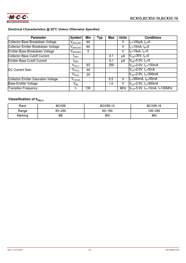 BCX55-16