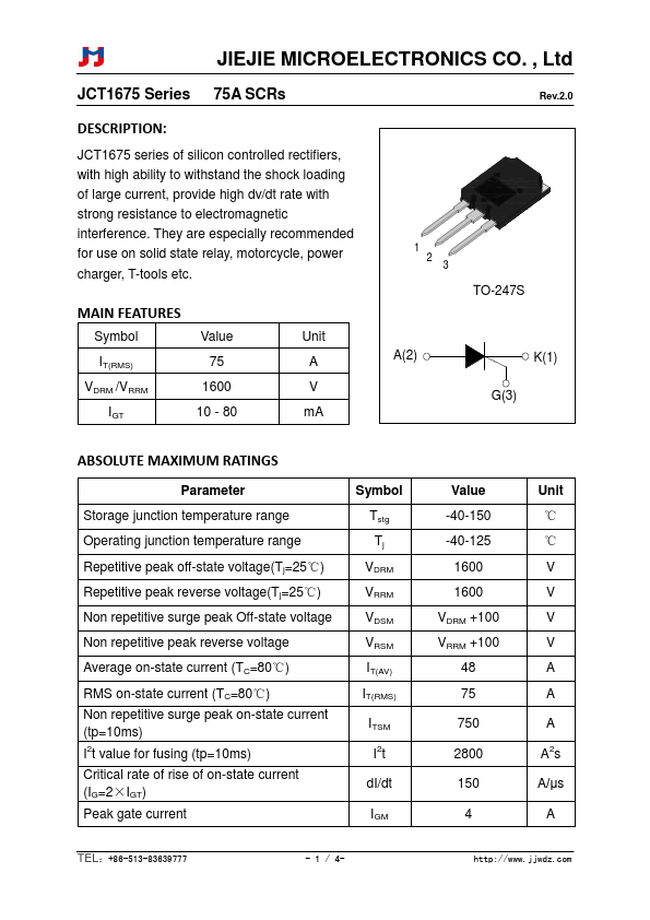 JCT1675CS