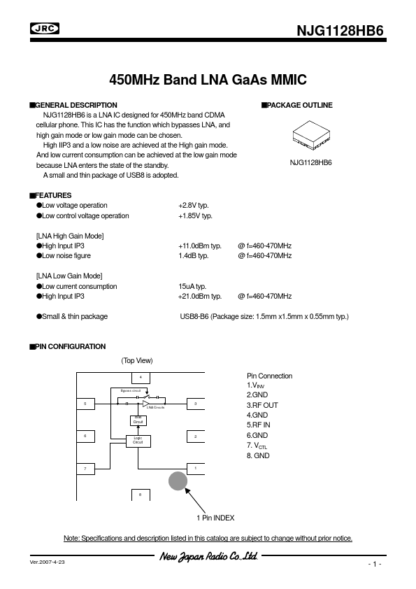 NJG1128HB6