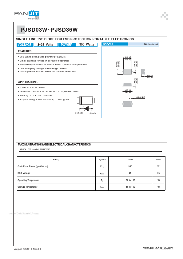 PJSD36W