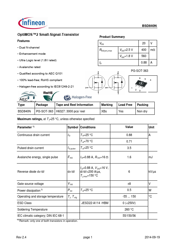 BSD840N