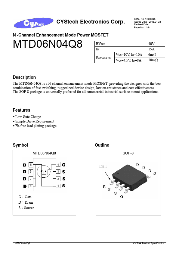 MTD06N04Q8