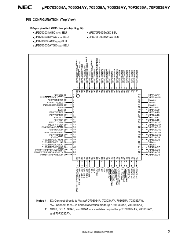 UPD70F3035AY