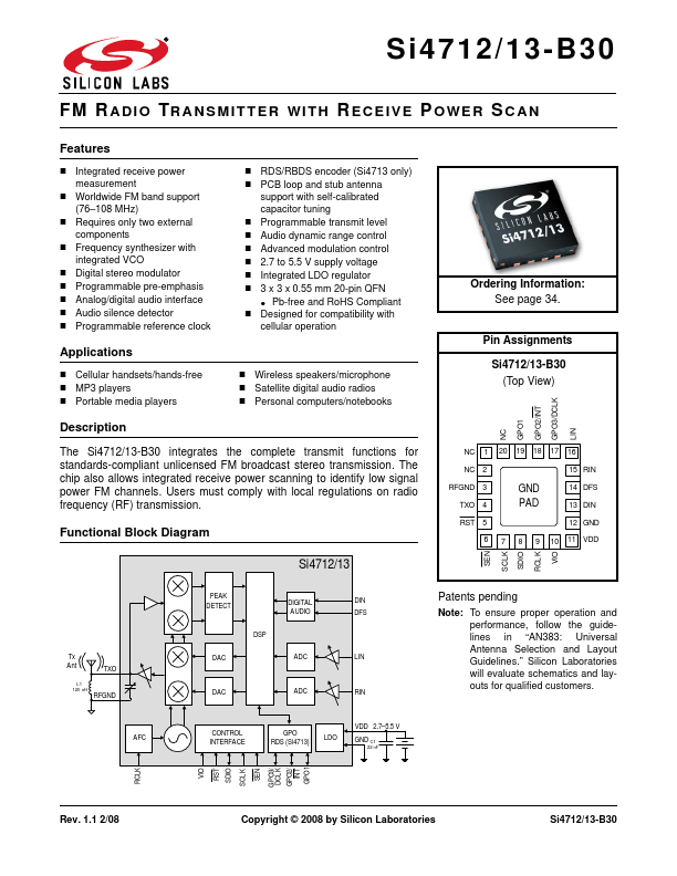 Si4712-B30