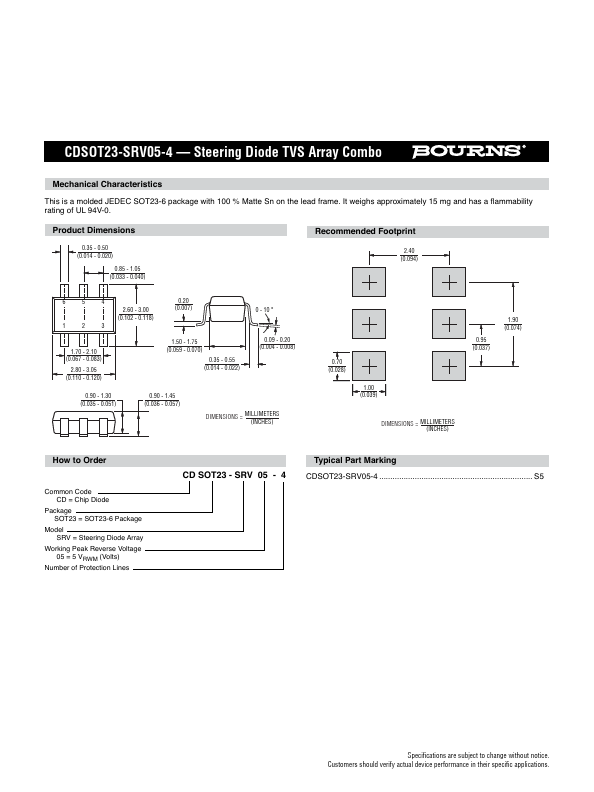 CDSOT23-SRV05-4