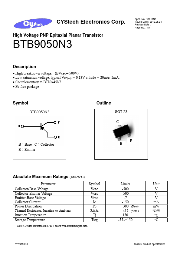 BTB9050N3