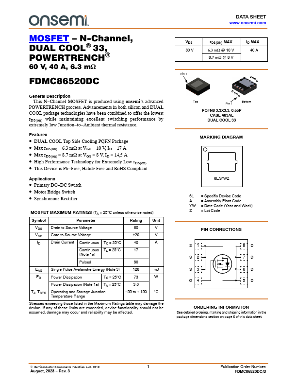 FDMC86520DC