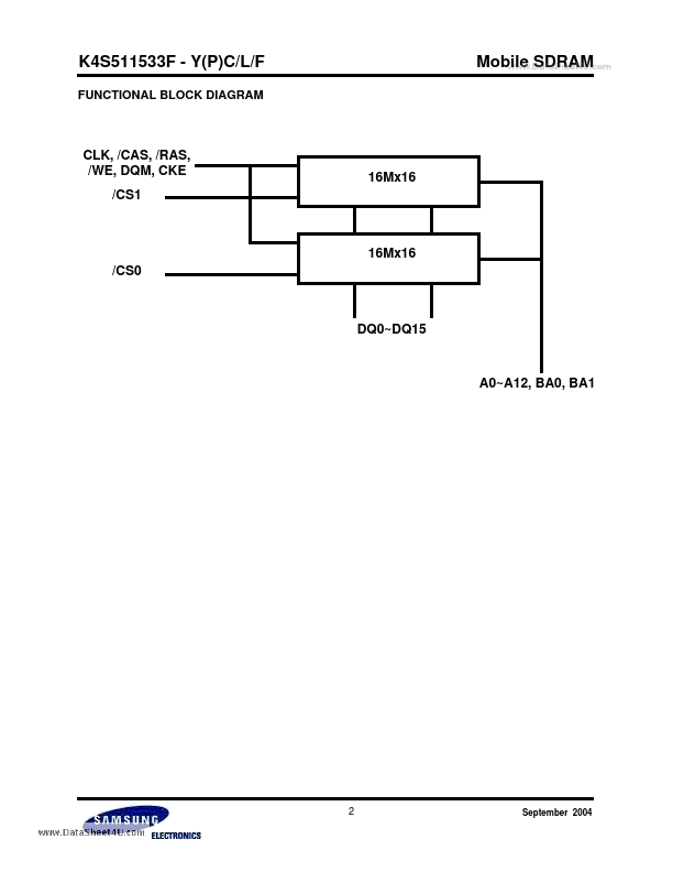 K4S511533F-YC