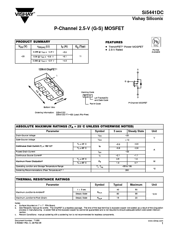 SI5441DC