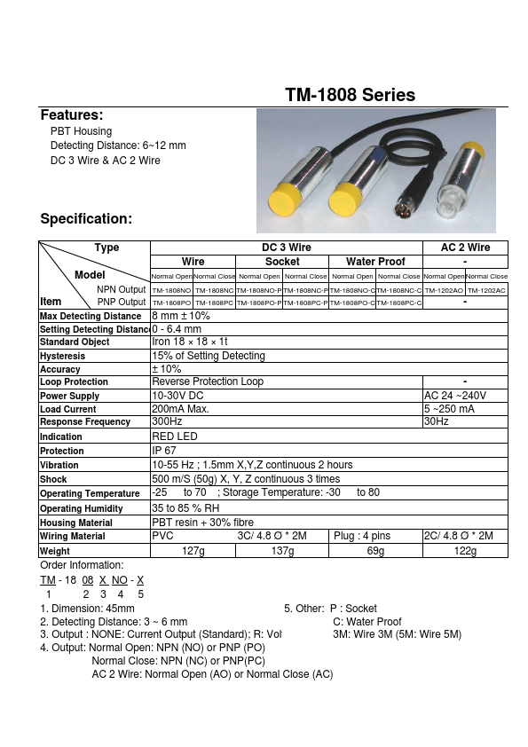 TM-1808NO-C