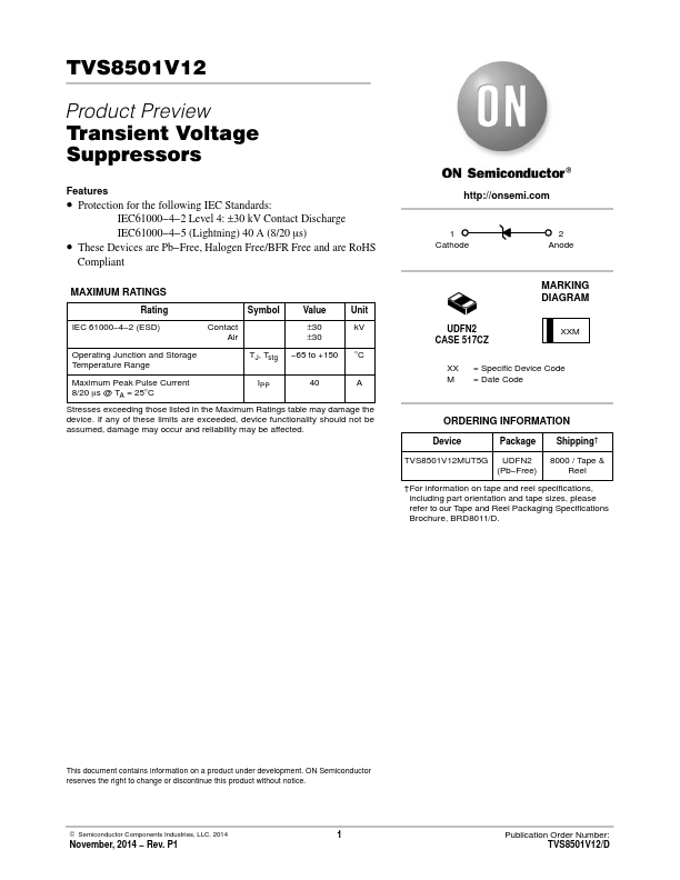 TVS8501V12