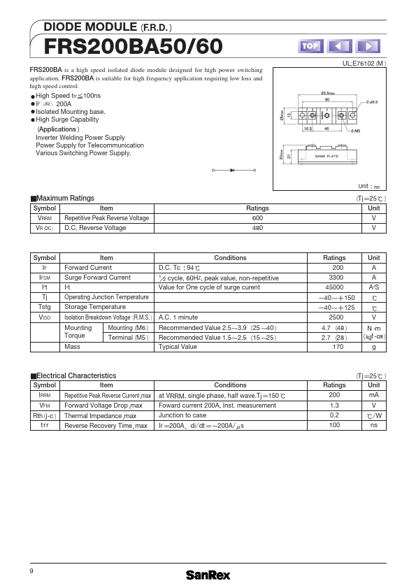 FRS200BA60