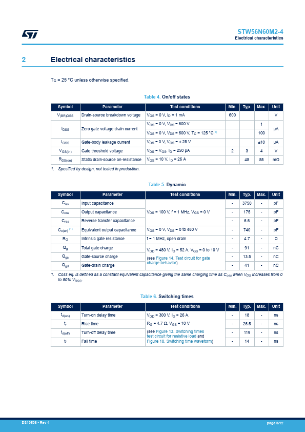 STW56N60M2-4