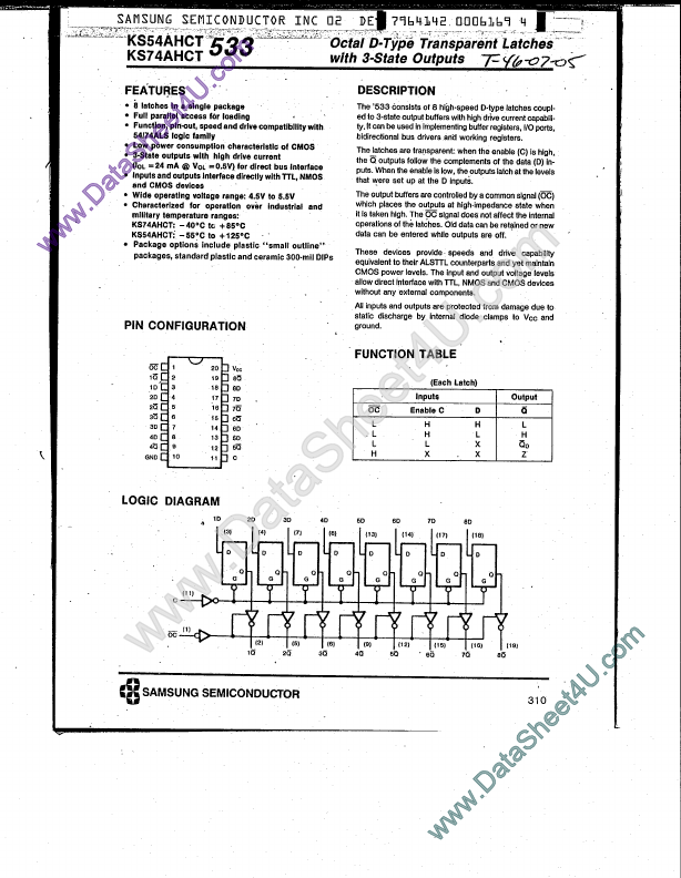 KS74AHCT533