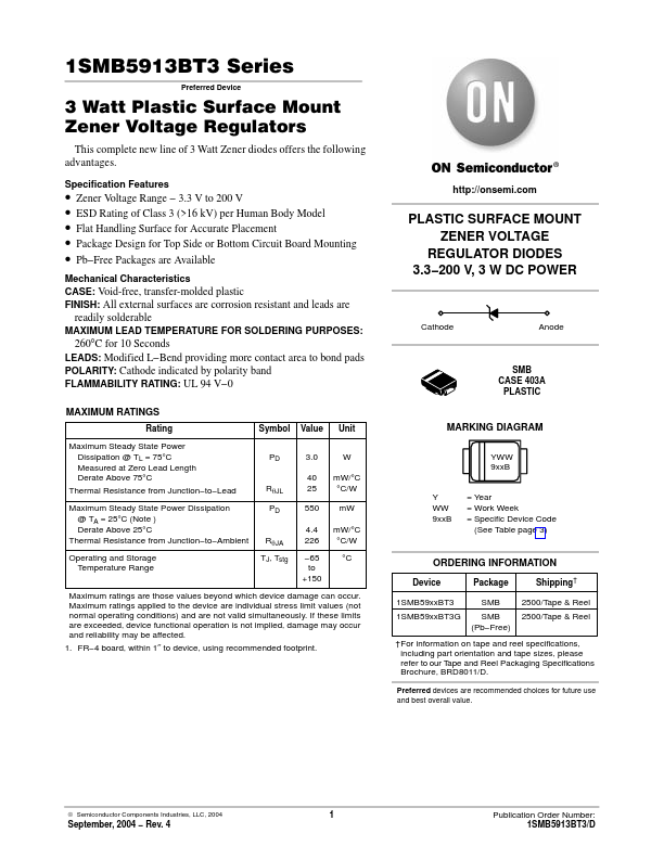 1SMB5946BT3