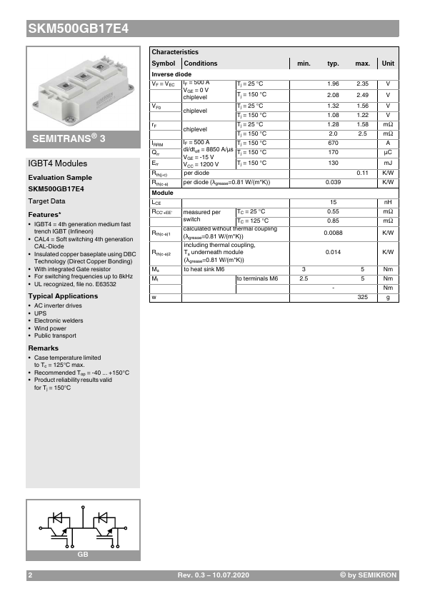 SKM500GB17E4