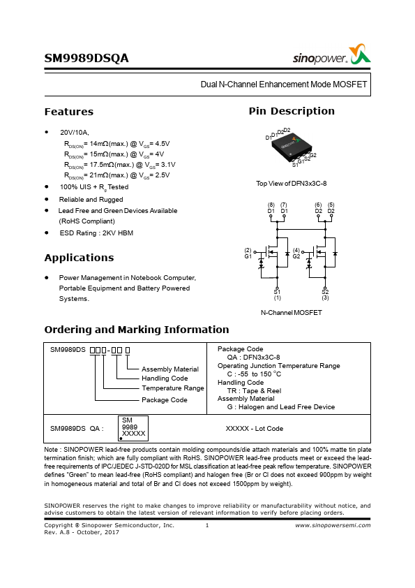 SM9989DSQA