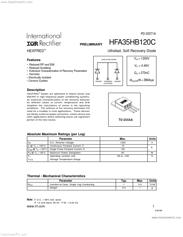 HFA35HB120C