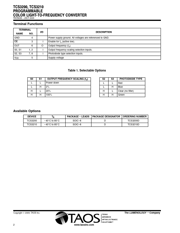 TCS3200