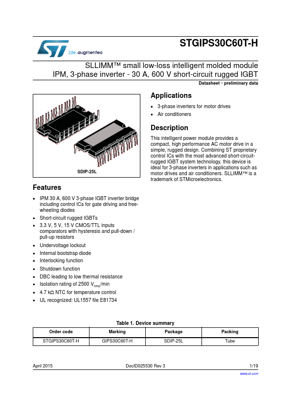 STGIPS30C60T-H