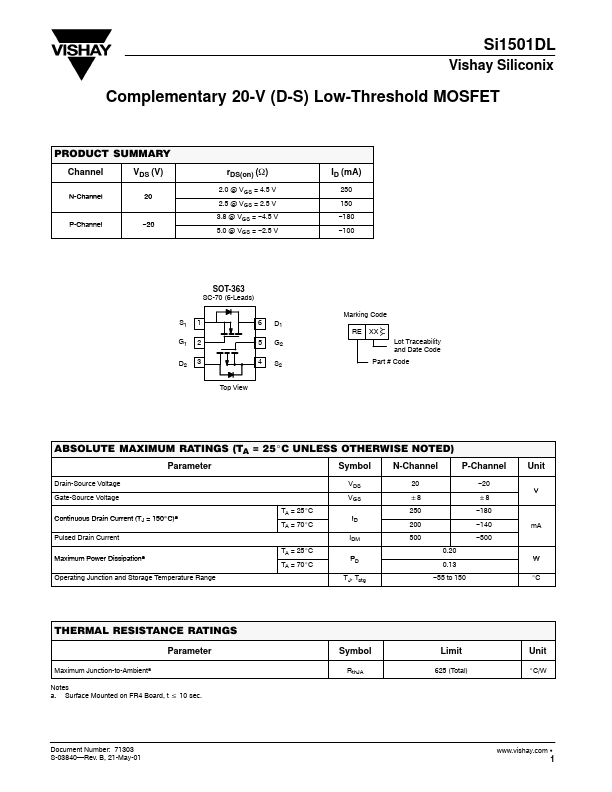 SI1501DL