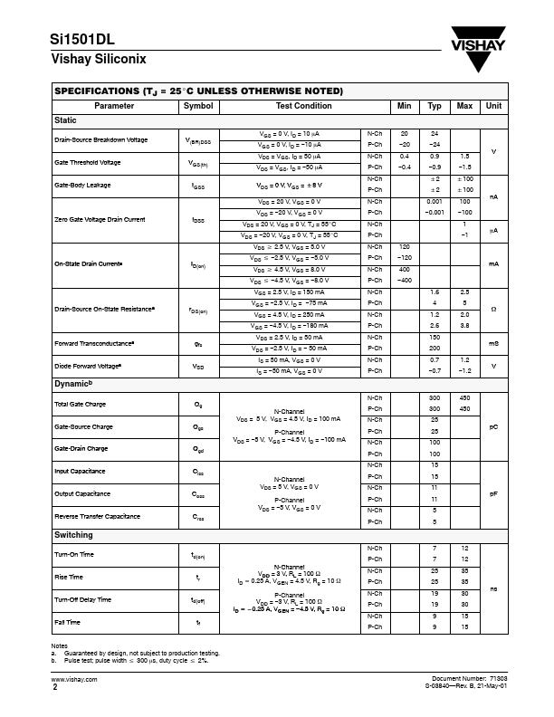 SI1501DL