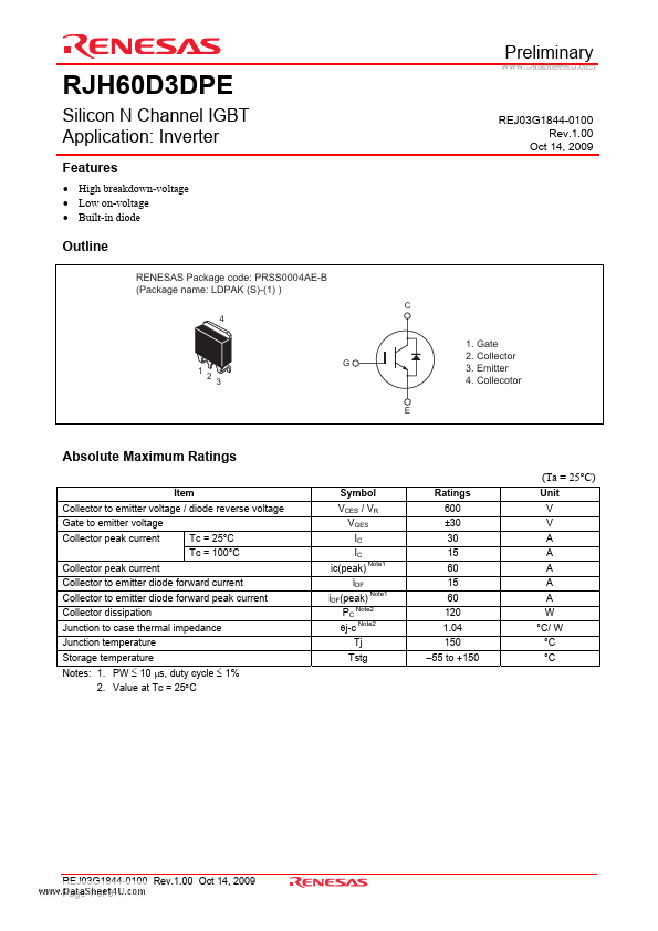 RJH60D3DPE