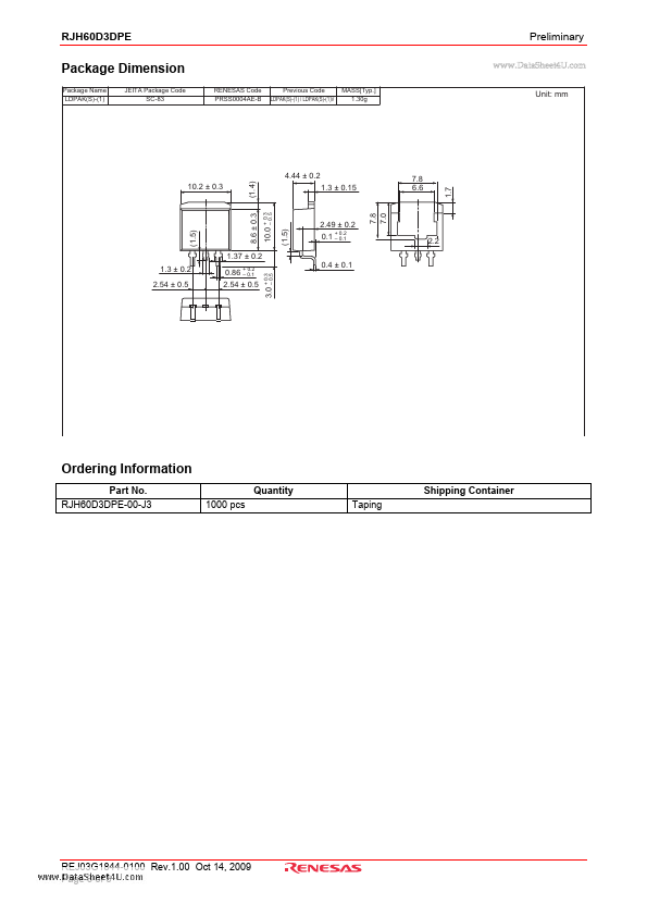 RJH60D3DPE