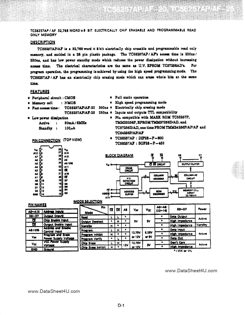 TC58257AF