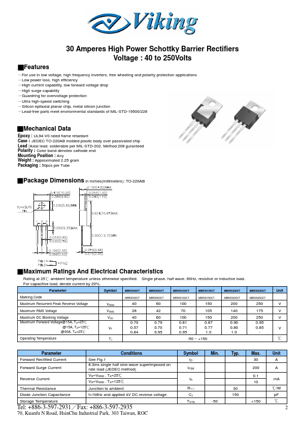 MBR3040CT