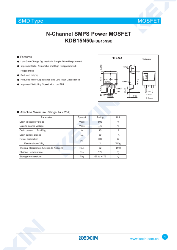 KDB15N50