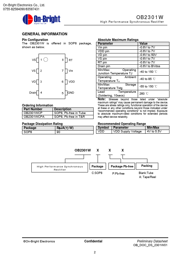 OB2301W