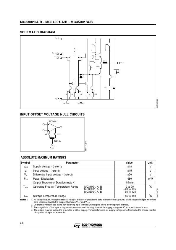 MC34001