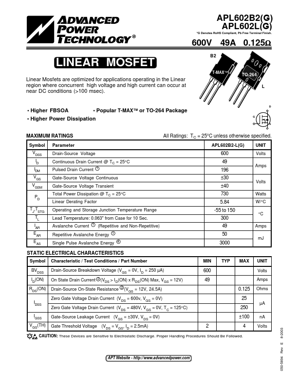 APL602B2G