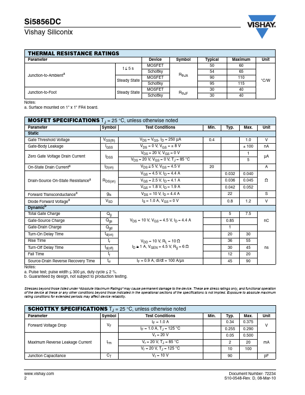 Si5856DC