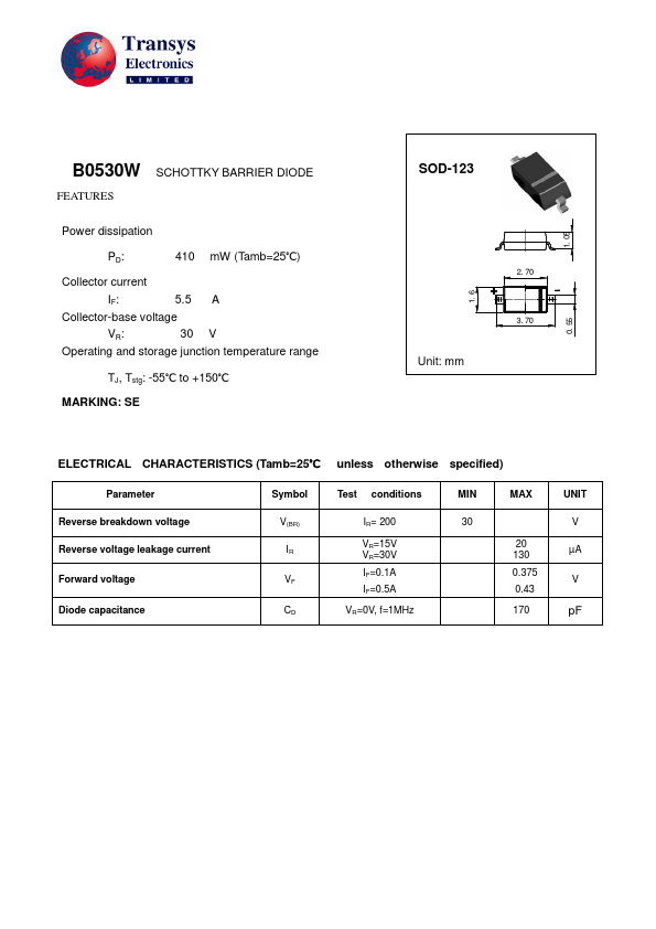 B0530W