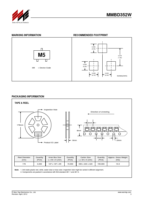 MMBD352W