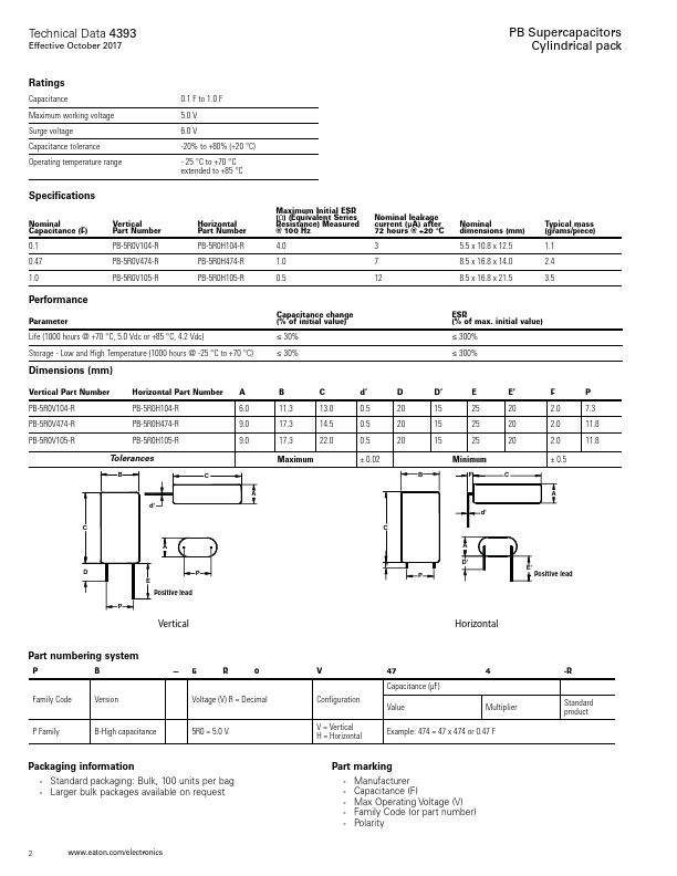 PB-5R0V105-R