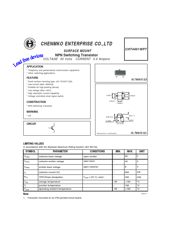 CHT4401WPT