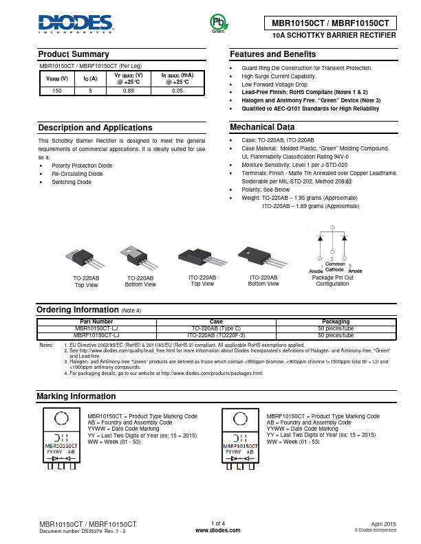 MBRF10150CT