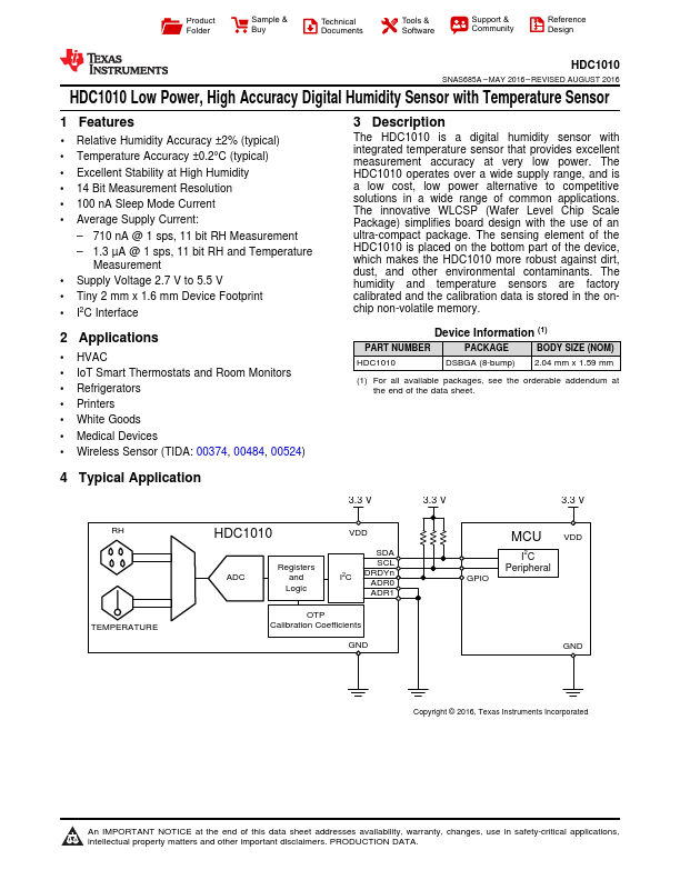 HDC1010