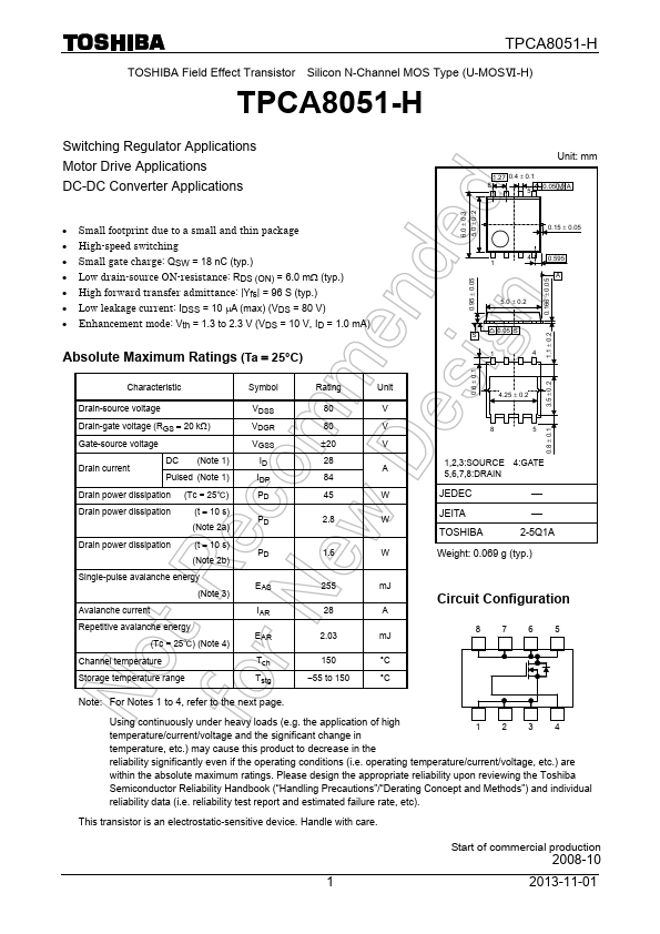 TPCA8051-H