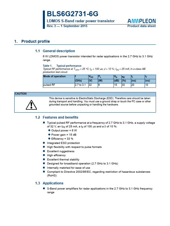 BLS6G2731-6G