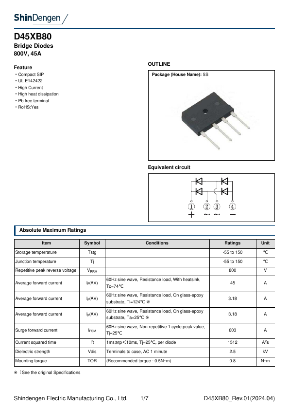 D45XB80