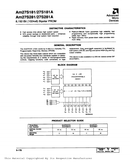 AM27S181A