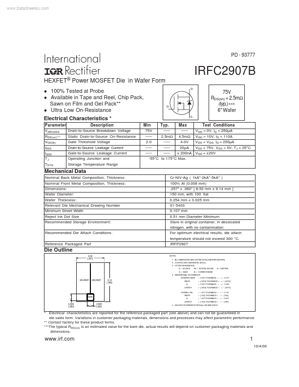 IRFC2907B