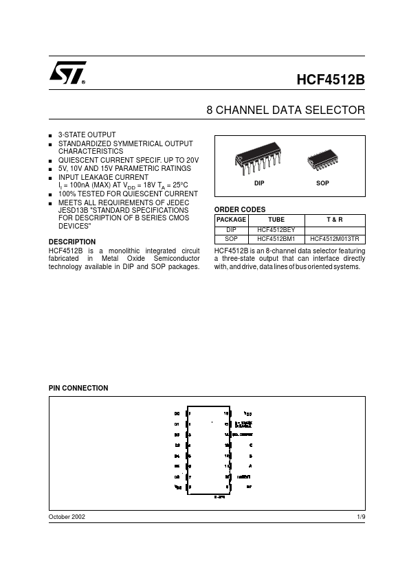 HCF4512B