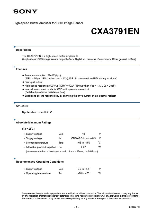 CXA3791EN