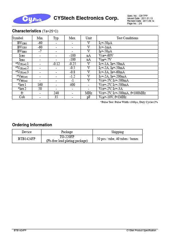 BTB1424FP