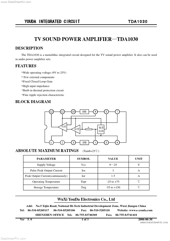 TDA1030